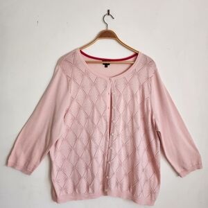 Talbots Light Pink Women's Cardigan
